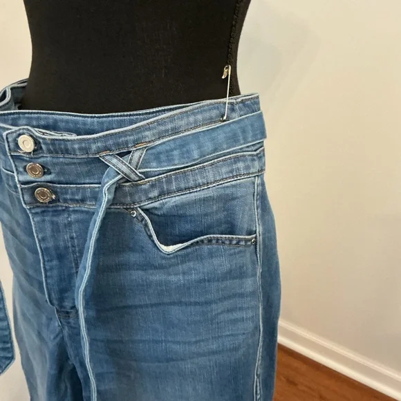 SKINN Men's Bootcut Jeans in Classic Blue Skinny Flare EXTRA HIGH WAIST